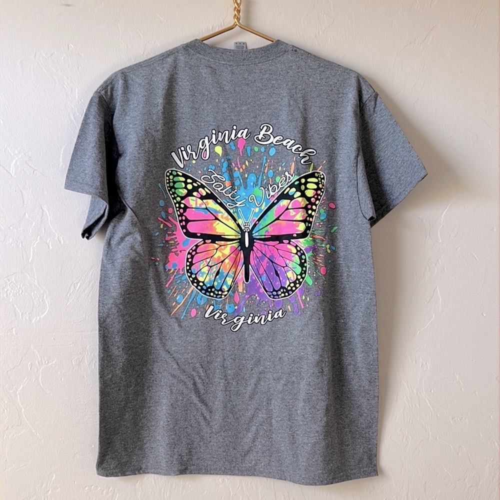 Virginia Beach Butterfly Shirt